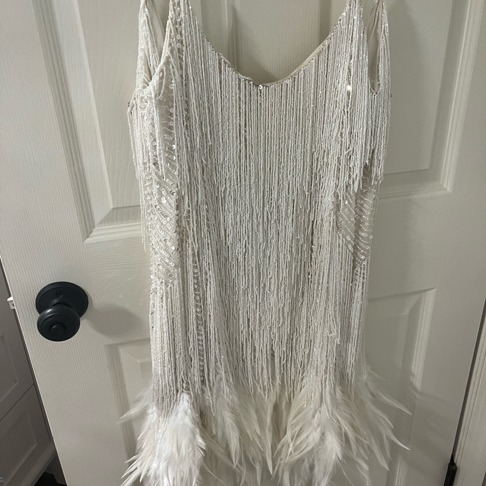 Nadine Merabi Lottie White dress- size s/m